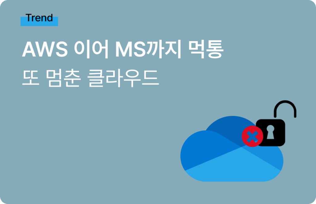 마이크로소프트 먹통