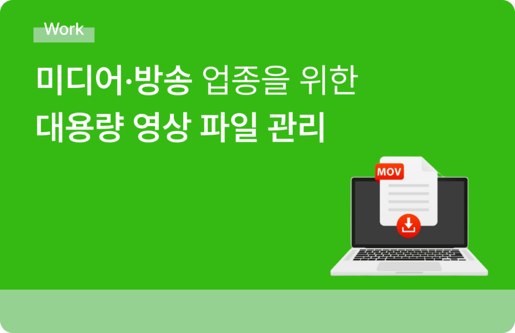 미디어 방송 파일 관리